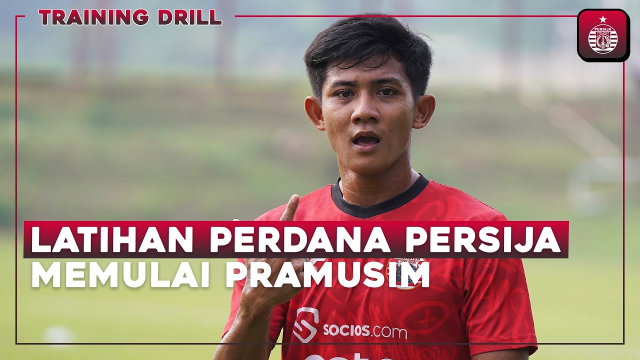 Latihan Perdana Persija Jakarta Jelang Laga di RCTI Premium Sports